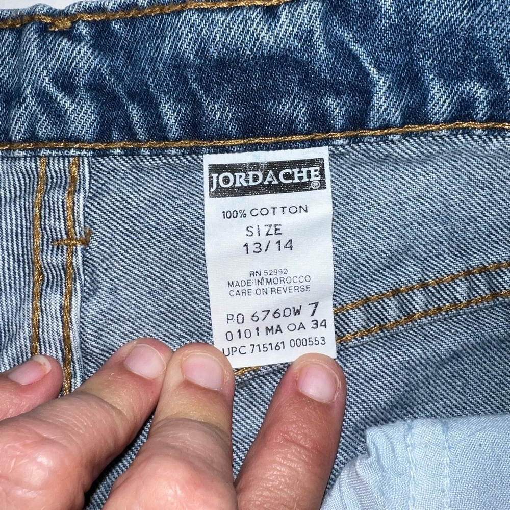 Jordache Women's High Rise Blue Jeans - Picture 4 of 5